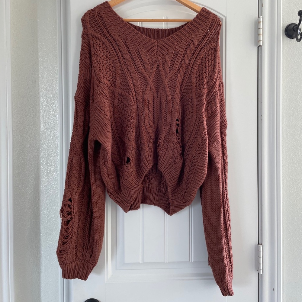 Oversized sweater